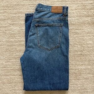 Madewell Classic Blue Denim Jeans